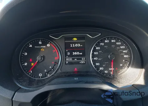 2015 Audi A3 2.0T Premium z USA, uszkodzony, nr VIN WAUBFGFF5F1011801